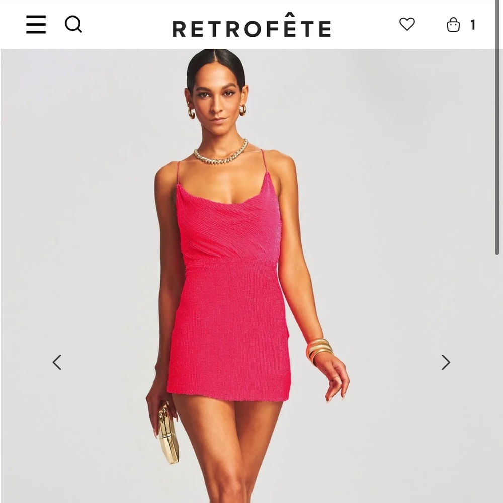 Retrofete Jill Sequin Dress